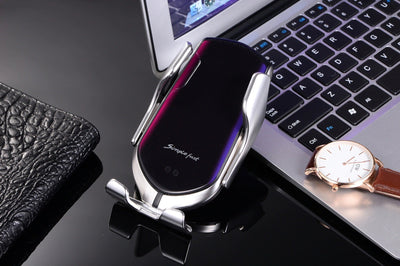 Automatische Telefonhalter mit kabellosem Ladegerät – GripCharge