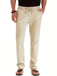 Magdus | Herren Stilvolle Hosen | Sommer in Beige
