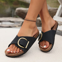 Carina | Bequeme Sandalen für stilvolle Sommertage in Schwarz