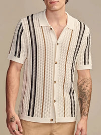 Jasper | Reverskragen Regular-Fit Hemd in Beige