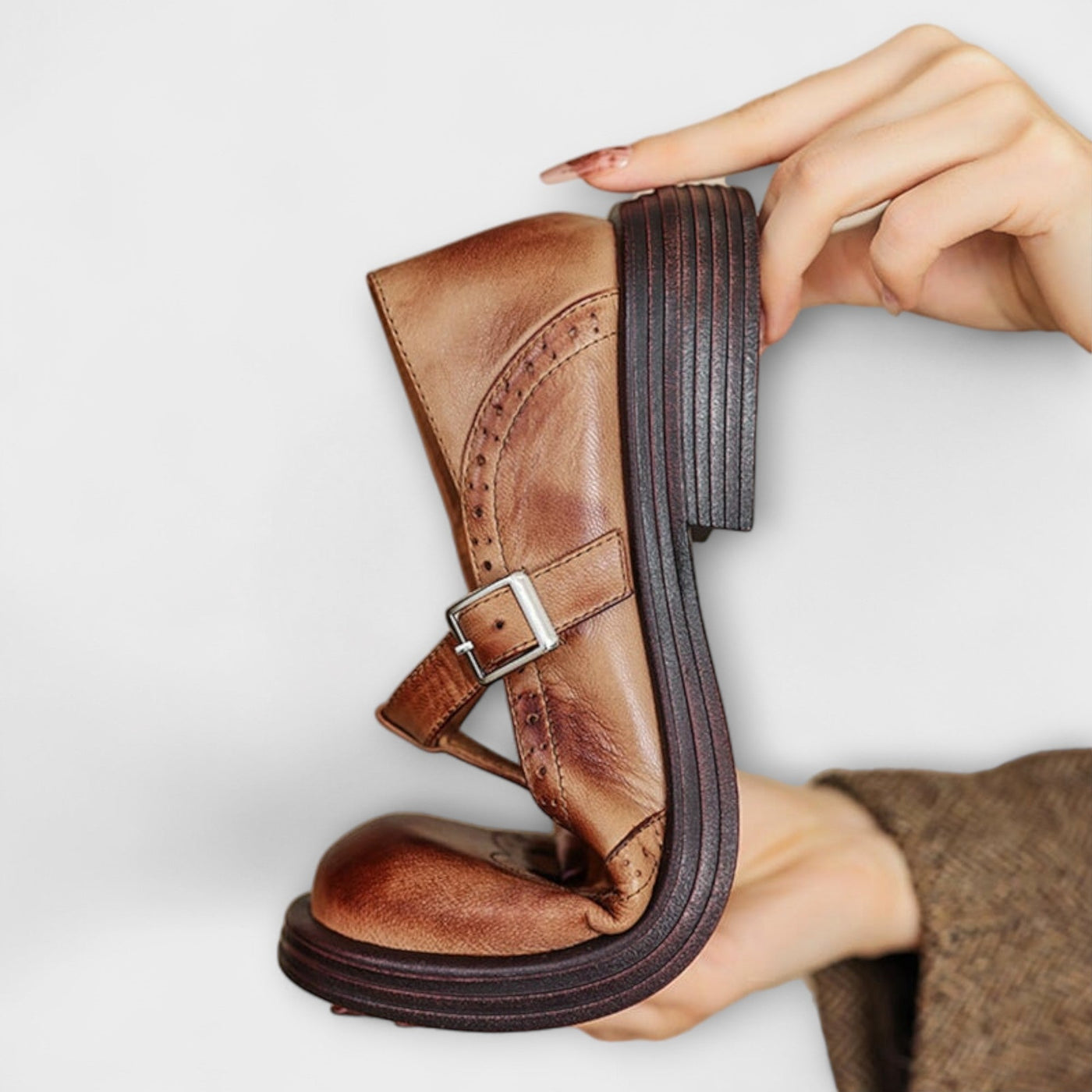 Janine | Leder Mary Janes