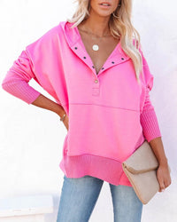 Mathilda | Oversize Kapuzen-Hoodie in Rosa