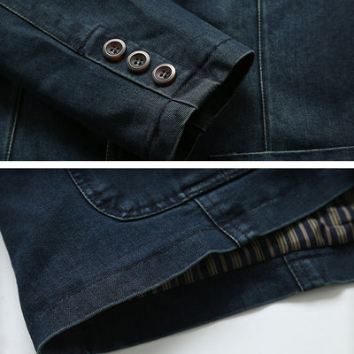 Maverick | Herren-Denim-Blazer