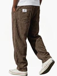 Maximilian | Herren Elegante Komfort-Cordhose in Braun