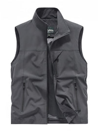 Maximilian | Herren Leichte Outdoor Weste in Grau