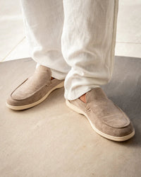 David | Schlupf Gepolstert Loafer in Beige
