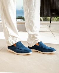 David | Schlupf Gepolstert Loafer in Blau