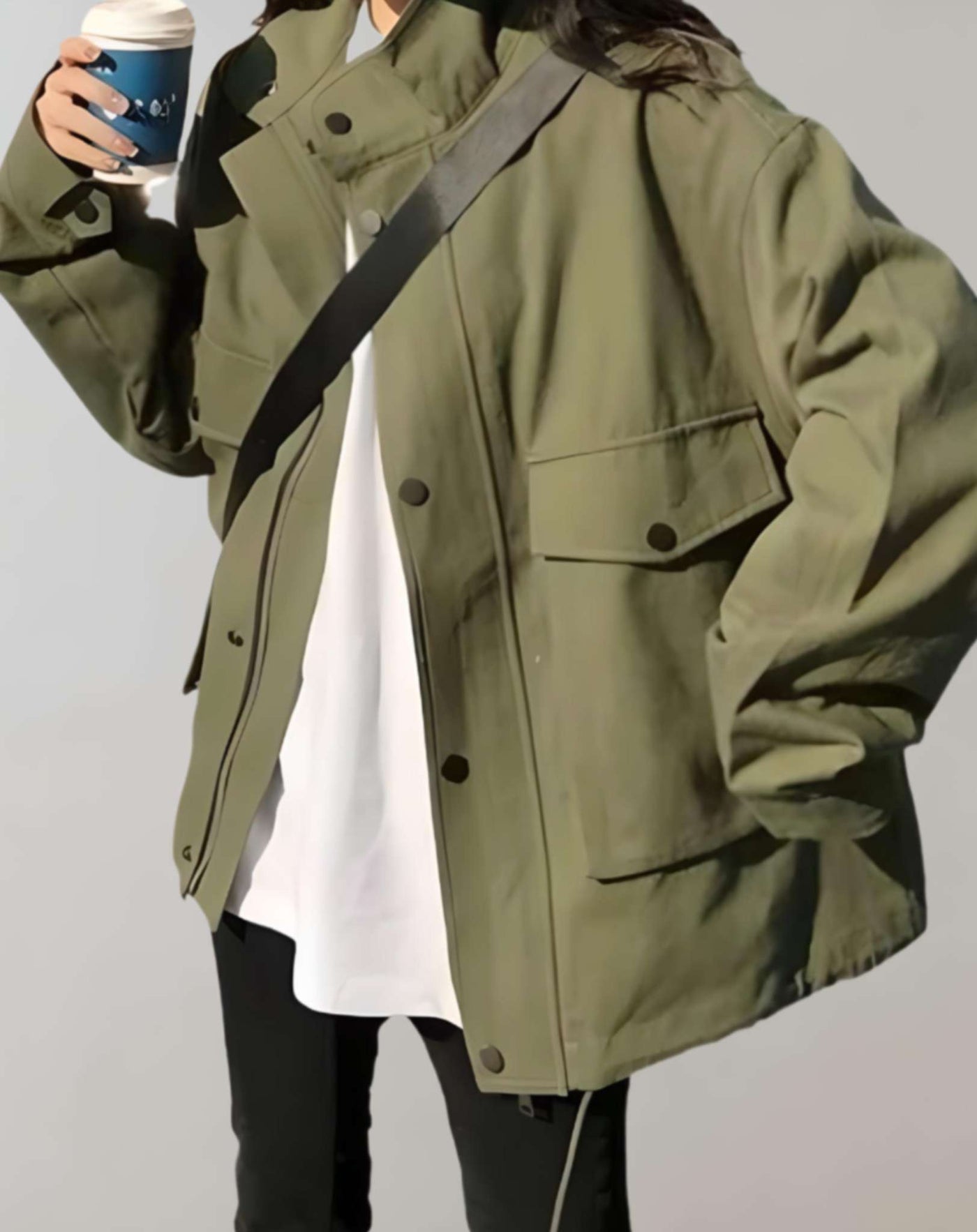 Modische winddichte Jacke für Frauen - Paula