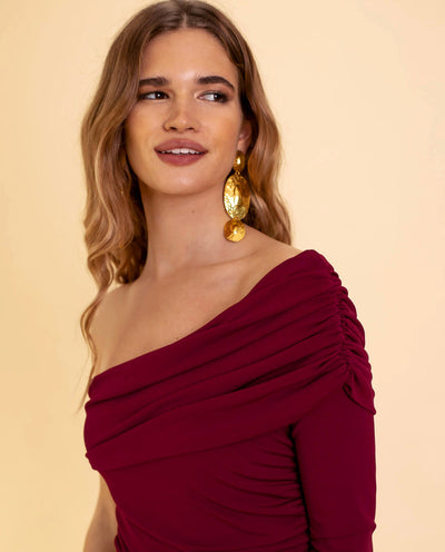 Damen Jumpsuit mit einem Schulter – Alessia