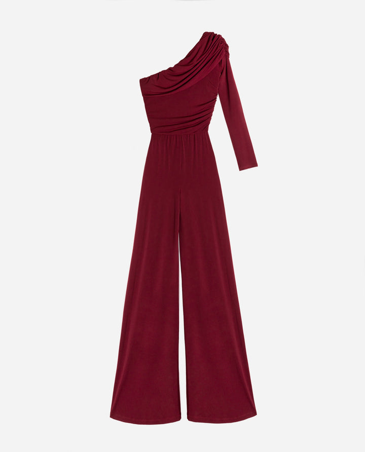 Damen Jumpsuit mit einem Schulter – Alessia
