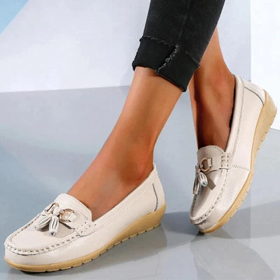 Lederloafer für Damen