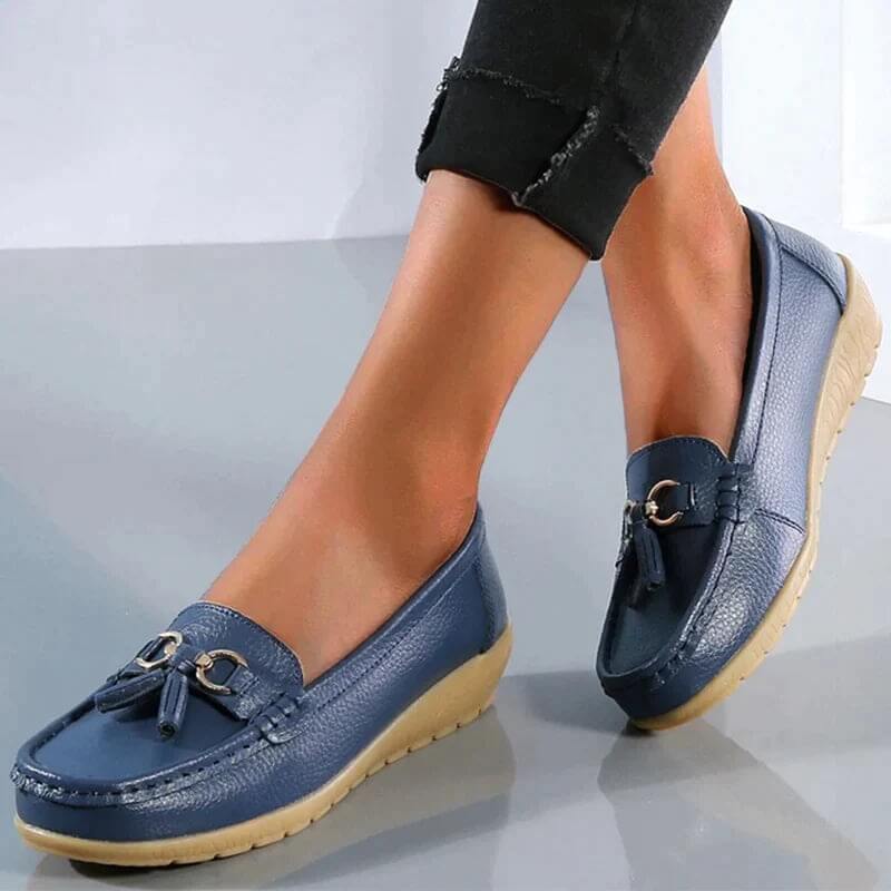 Lederloafer für Damen