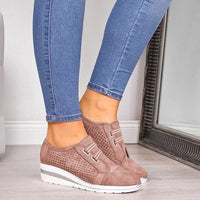 Lone Wedge Sneakers in Rosa