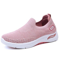 Louise Atmungsaktive Slip-on-Sneakers in Rosa