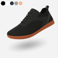 Rolf Flache Sneakers in Schwarz