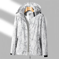 Regenjacke Damen Mit Muster | Leicht & Funktional in Weiß