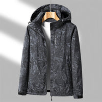 Regenjacke Damen Mit Muster | Leicht & Funktional in Schwarz