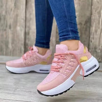 Sille Keilsneakers in Hellrosa
