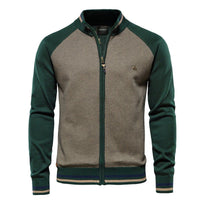 Herren Slim-Fit Übergangsjacke | Sportlich & Kombinierbar in Grün