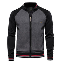 Herren Slim-Fit Übergangsjacke | Sportlich & Kombinierbar in Schwarz