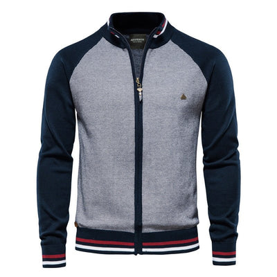 Sportliche Zip-Up Jacke für Herren