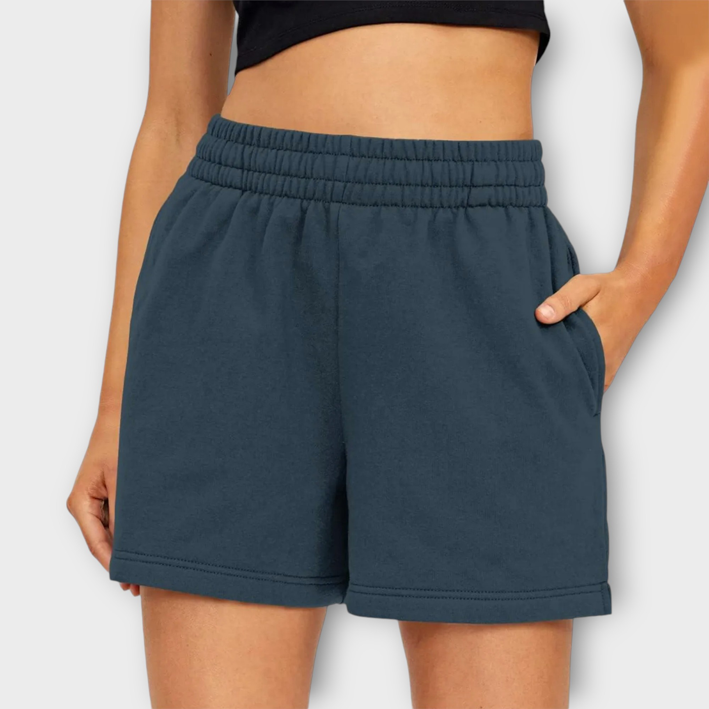 Damen Sommer-Shorts mit elastischem Bund