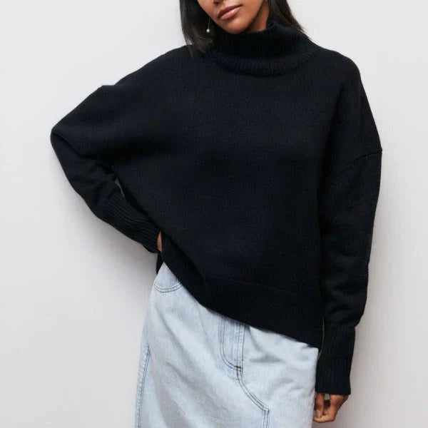 Amandine™ - Oversized Rollkragenpullover