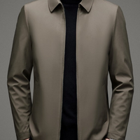 Wilbert | Herren Outdoor Jacke | Schwarz Mantel in Beige