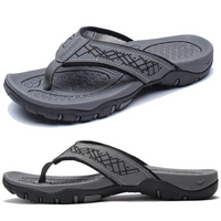 Quincy | Herren Outdoor Sandalen | Schwarz in Grau