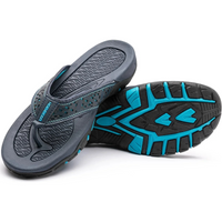 Quincy | Herren Outdoor Sandalen | Schwarz in Blau