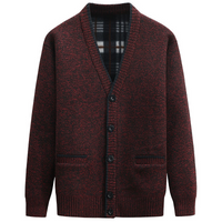 Winford | Herren Outdoor Strickjacke | Elegant in Rot