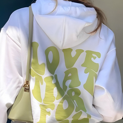 Tiffany | Damen Oversize Hoodie | Schwarz