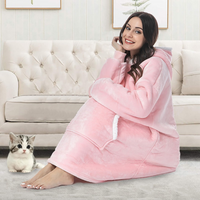 Felicity | Damen Oversize Hoodie | Rosa in Rosa