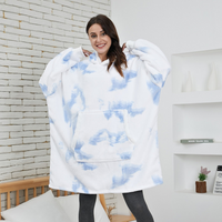 Felicity | Damen Oversize Hoodie | Rosa in Weiß
