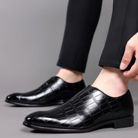 Apollo | Herren Oxford Schuhe | Schwarz in Schwarz