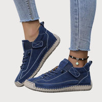 Brigitte | Damen Casual Orthopädische Sneaker in Dunkelblau