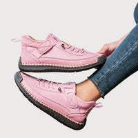 Brigitte | Damen Casual Orthopädische Sneaker in Rosa