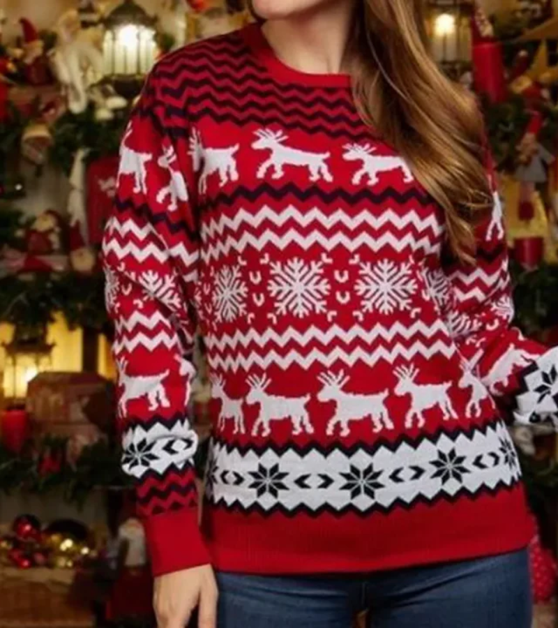 Hans und Greta | Paar Weihnachtspullover | Strick