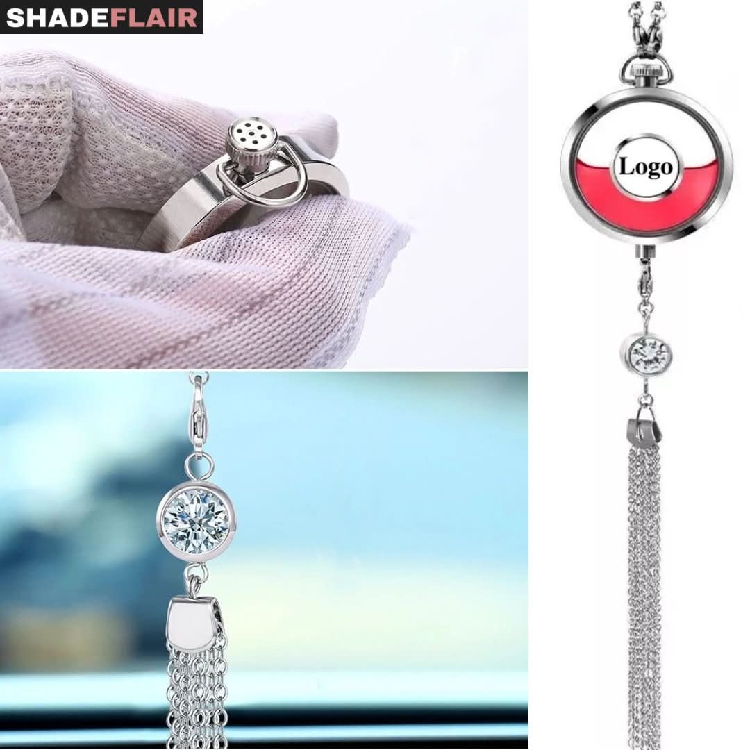 Automarke Personalisiertes Auto Parfüm Anhänger - ScentRide