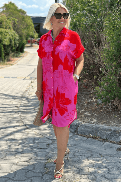 Käthe – Sommerkleid mit Blütenprint