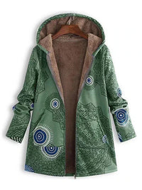 Nereliza | Stylischer Hoodie in Grün