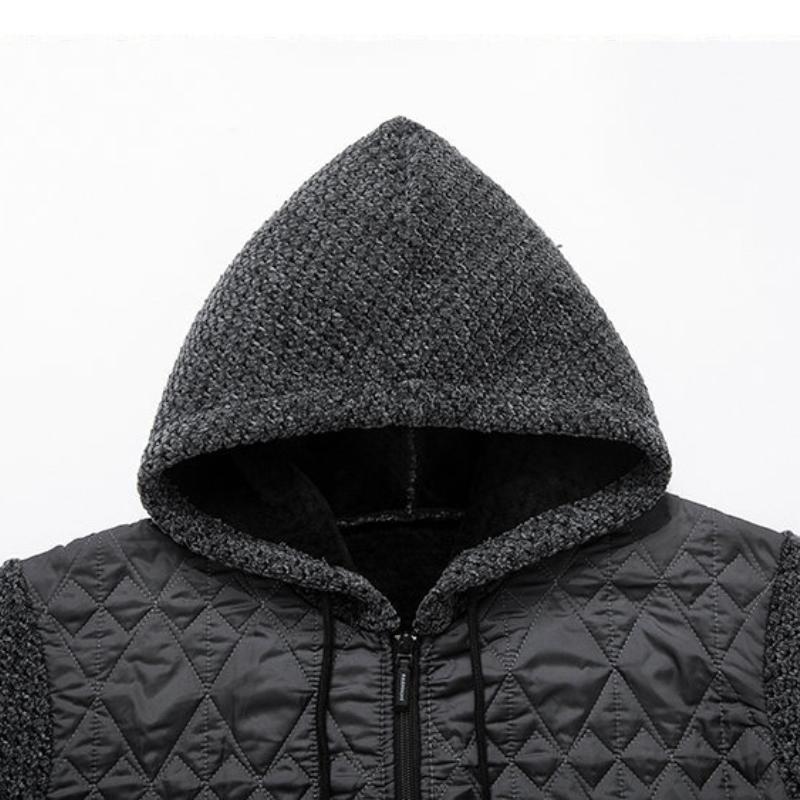 Herren Kapuzenjacke mit Reißverschlus