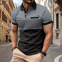 Elwin | Herren Poloshirt Kurzarm | Sport in Anthrazit