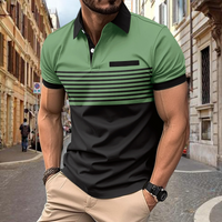 Elwin | Herren Poloshirt Kurzarm | Sport in Grün