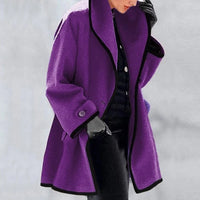 Agnes - Trenchcoat in Violett