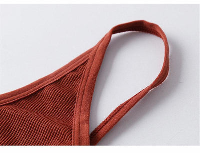 Emma - Nahtloses drahtloses Crop-Top