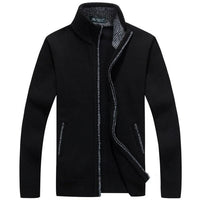 Iker - Gemütliche und warme Jacke in Schwarz
