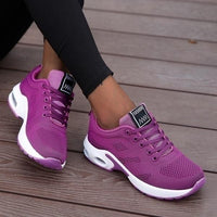 Rocky - sportliche Turnschuhe entworfen Damenschuhe | Atmungsaktive Schuhe mit Mesh-Obermaterial in Lila