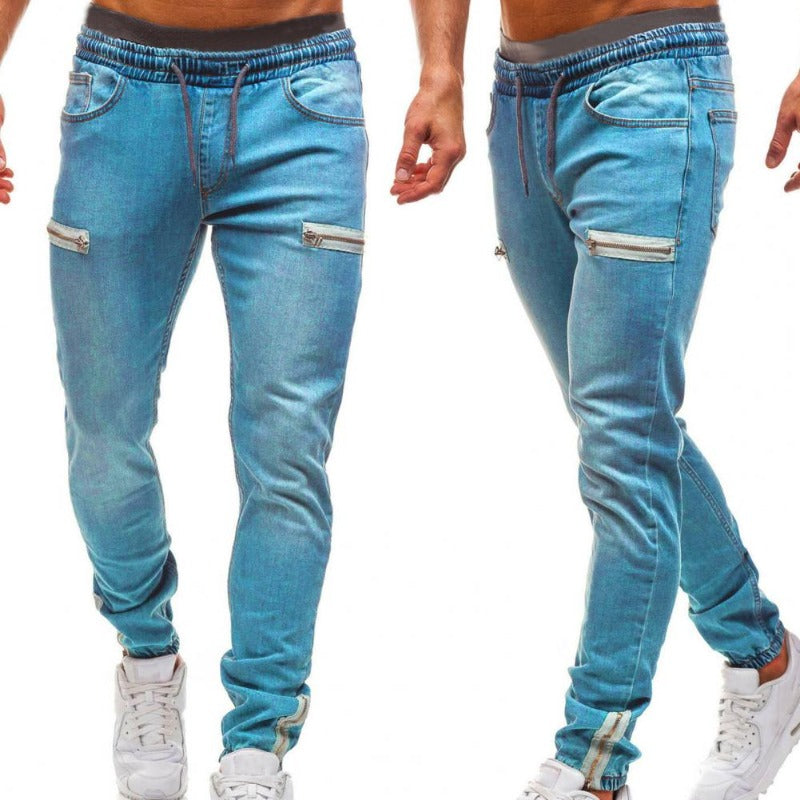 Denim-Hosen mit Taschen für Herren