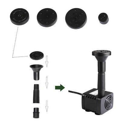 Sonnenbrunnen für Teich & Vogelbad – Solaflow